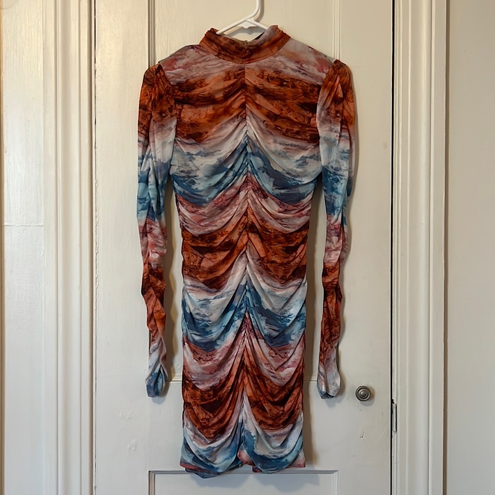 Scrunched Bodycon Dress